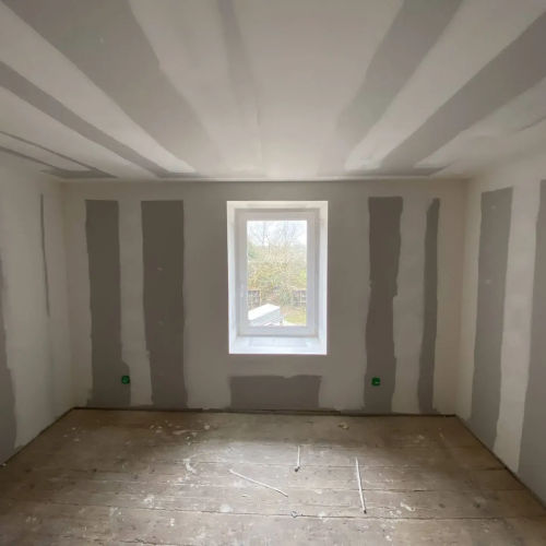 Pose de cloisons sèches placo